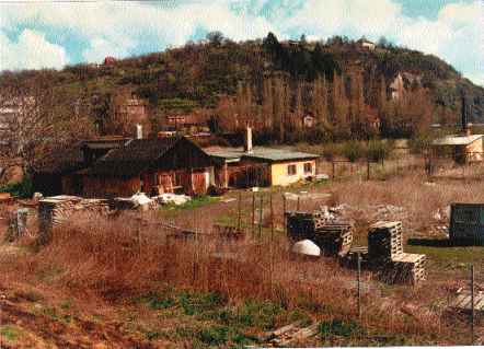 Zruen zahradnictv u tramvajov trati (1997).